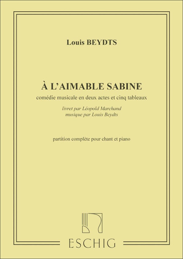 A L'Aimable..Cht-Piano